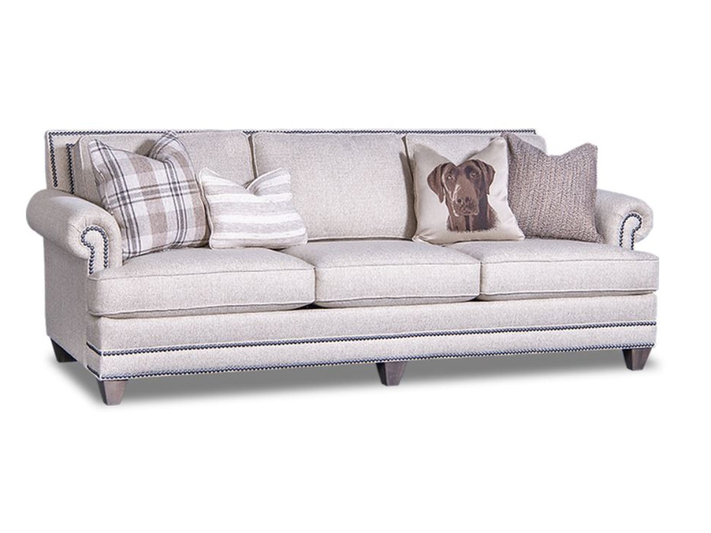 American Heritage by Mayo Living Room Up River Fabric Sofa 2286F10